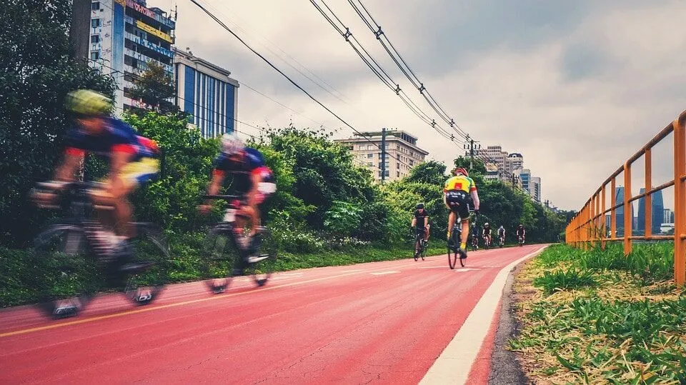 asfalto colorato per piste ciclabili