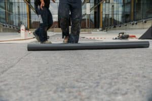 foto di un telo epdm per impermeabilizzare terrazzi e tetti