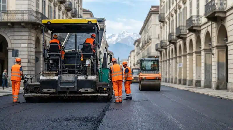 asfalto torino