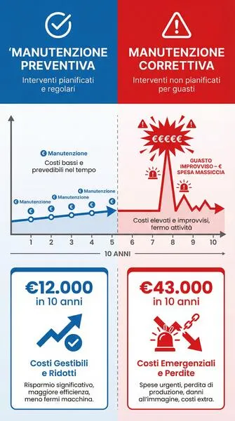 infografica manutenzione asfalto ordinaria e straordinaria costi