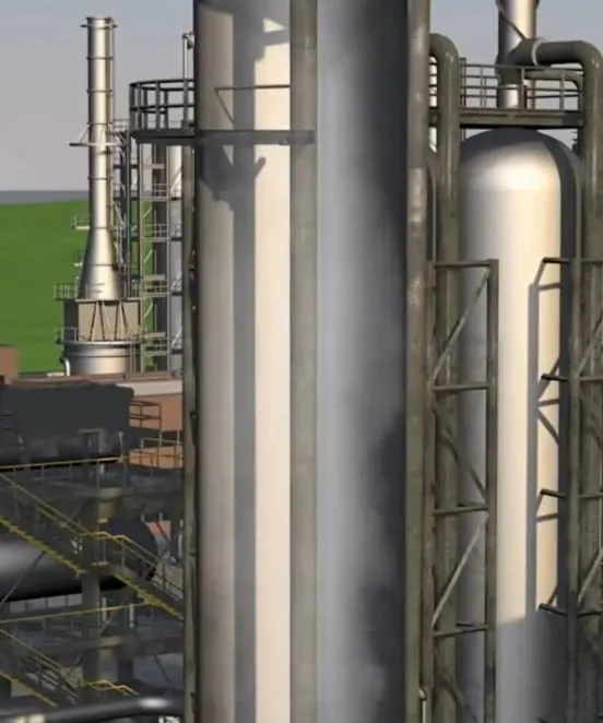 trasformazione petrolio riscaldato in vapore